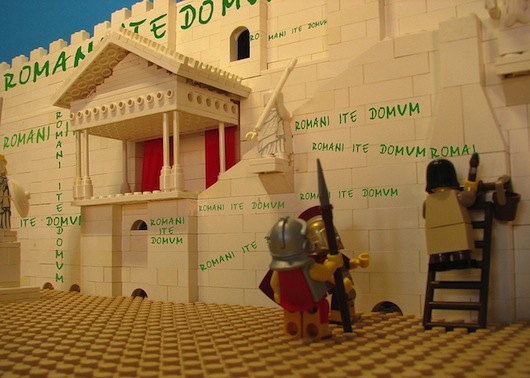 Romani ite domum Life of Brian LEGO